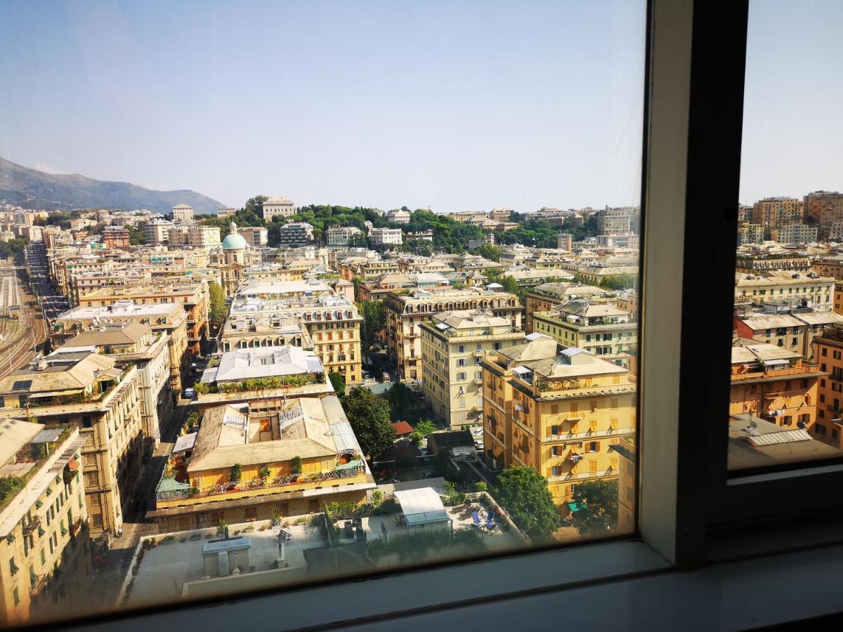 Suite Lambruschini Central With Top City View - Free Covered Parking Genoa Luaran gambar