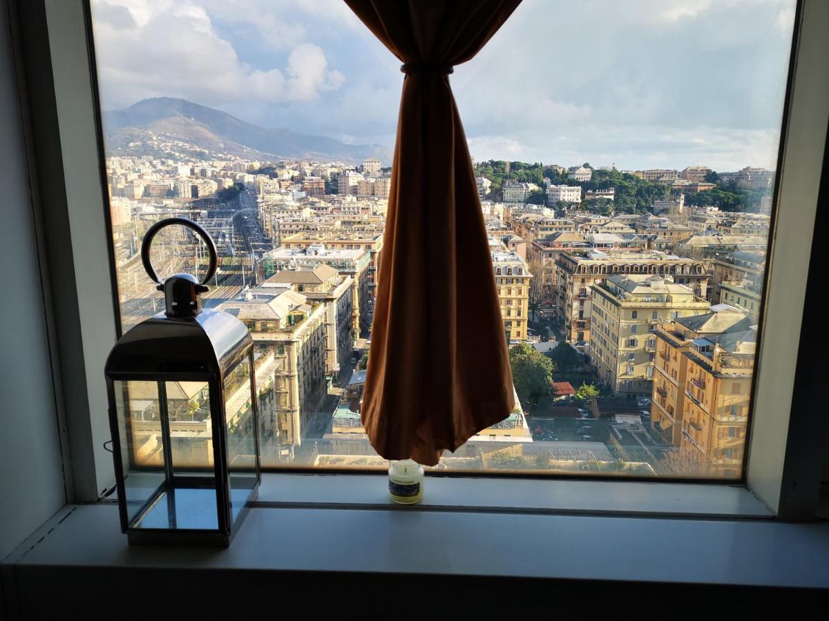 Suite Lambruschini Central With Top City View - Free Covered Parking Genoa Luaran gambar